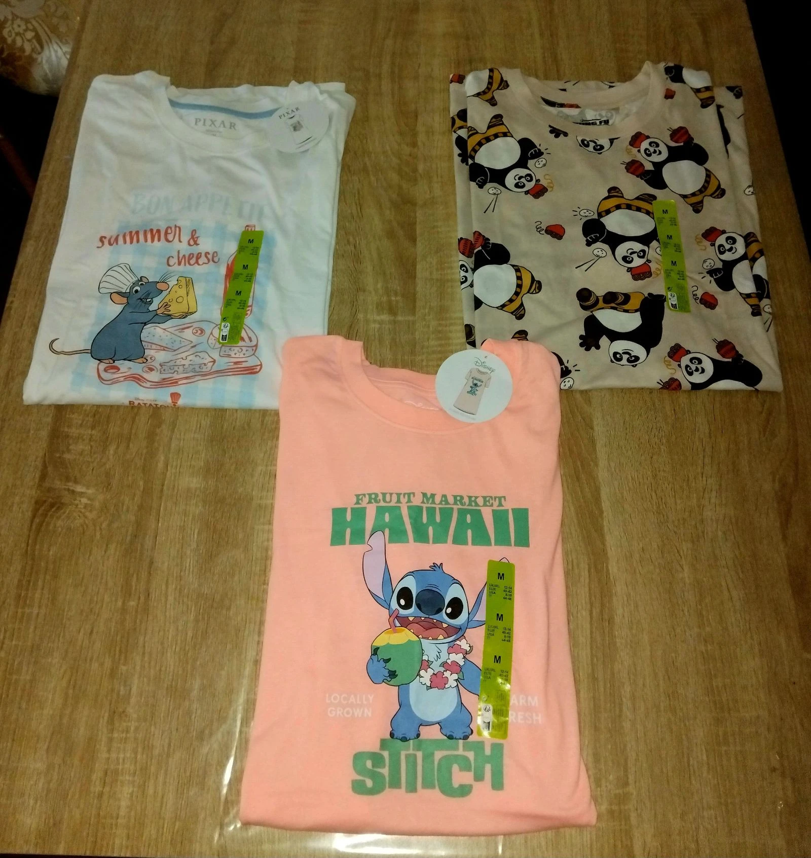 Lot de 3 tee-shirt long de nuit 